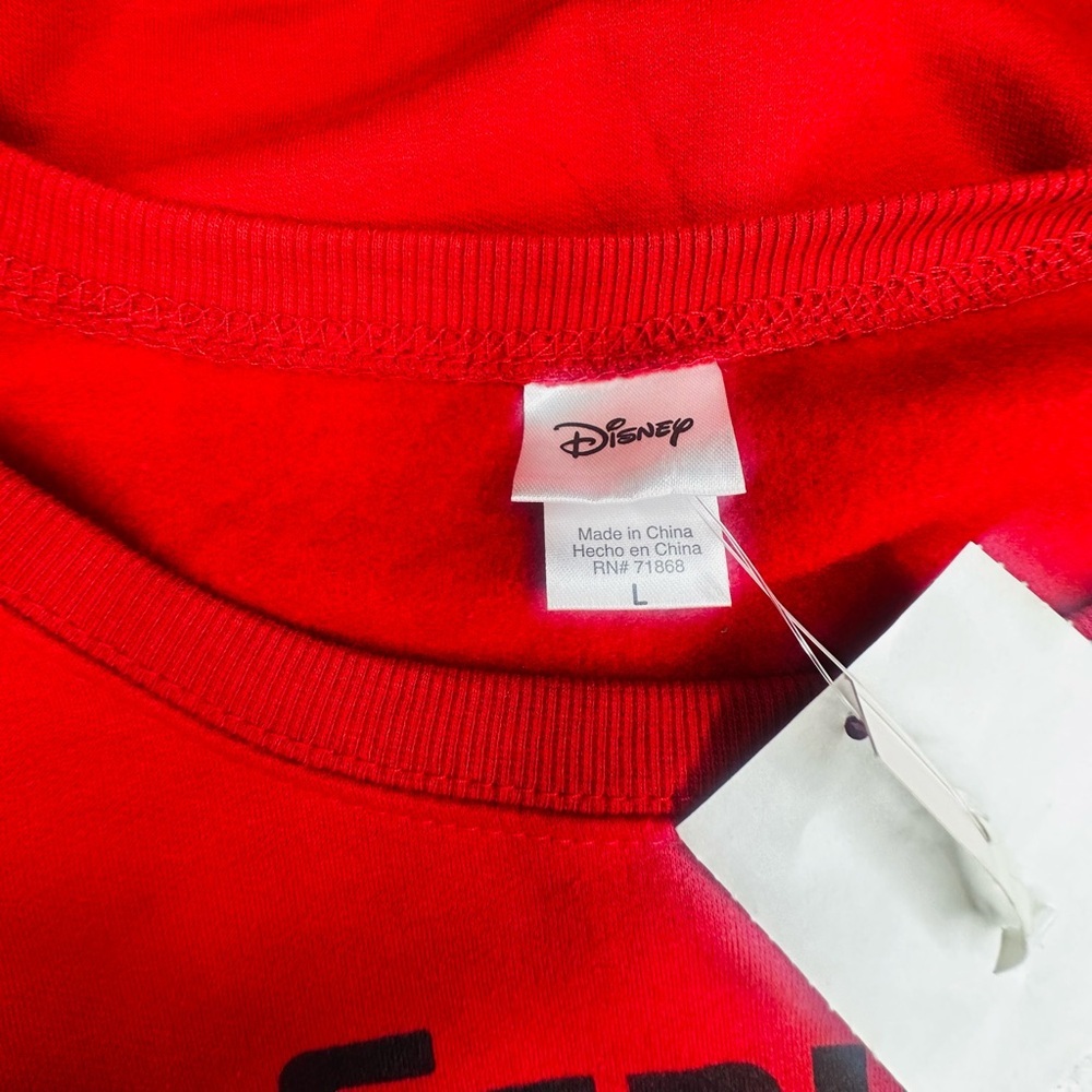 Disney women’s Red Mickey Mouse Sweatshirt - Picture 9 of 11